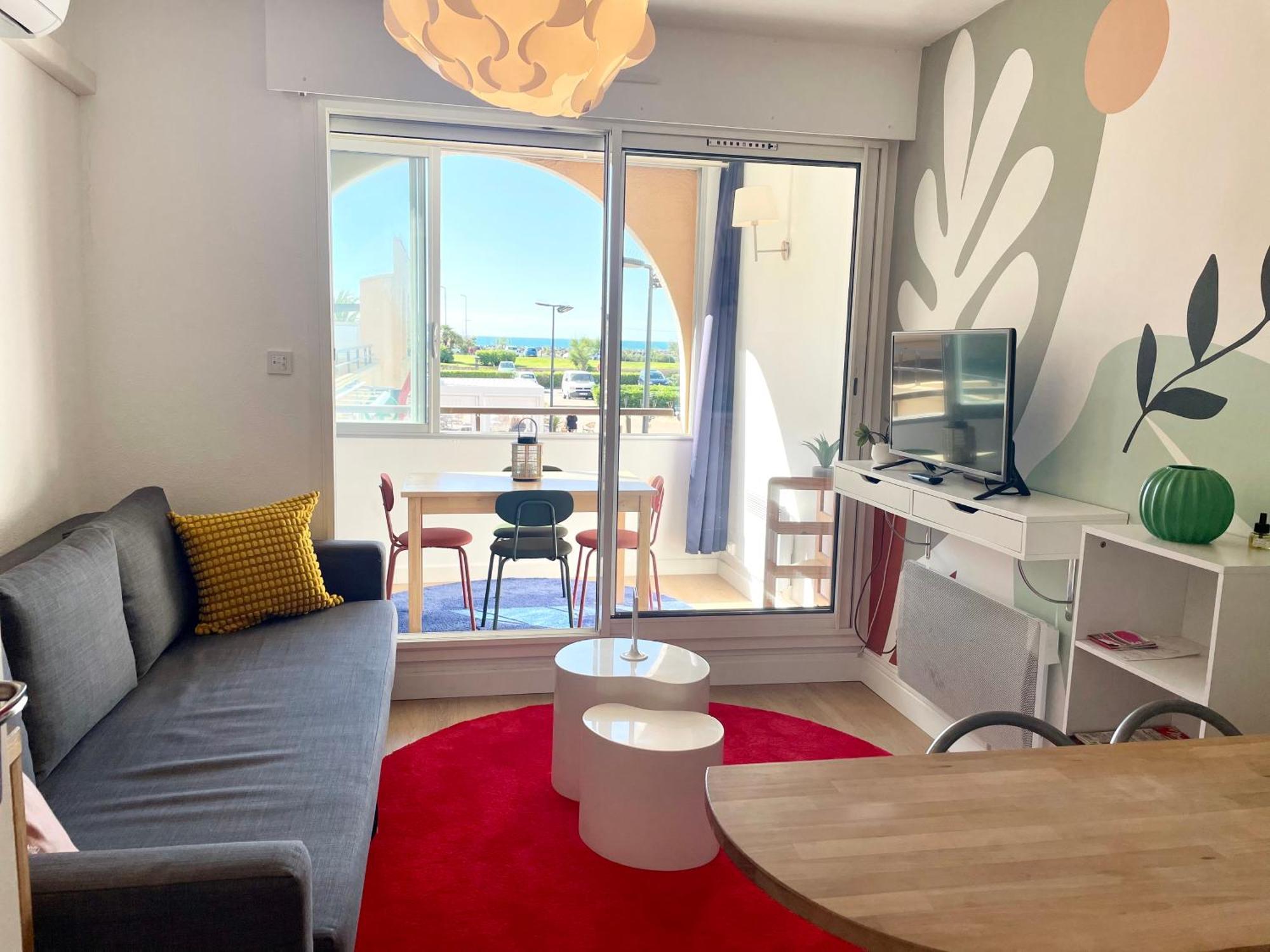 Studio Vue Mer Quartier Des Quilles Сет Экстерьер фото
